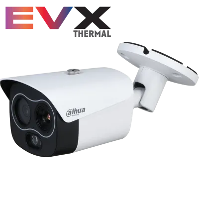 Dahua - DHI-TPC-BF1241-B7F8-S2 - EVX Thermal Network Mini Hybrid Bullet Camera, Lite Series