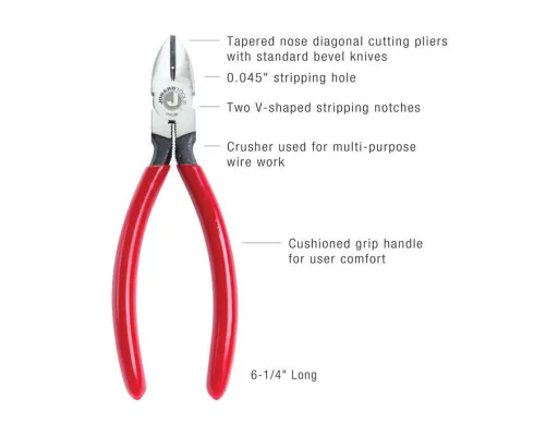 Jonard - DIAGB6 - Diagonal Skinning Stripping Pliers