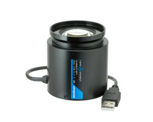 Computar - DL0828UC-MPY - 12MP, 1/1.1”, 8mm, F2.8, LensConnect, P-Iris with remote adjustment, (C-mount)