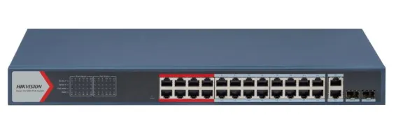 HIKVISION - DS-3E1326P-EI - Smart Series 24-ch PoE