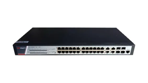 Hikvision - DS-3E2528P(B) - 24 Gigabit Full Managed POE Switch