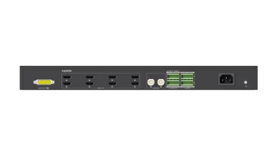 Hikvision - DS-6908UDI - 4K Decoder 8CH H265+ HDMI/BNC OUT