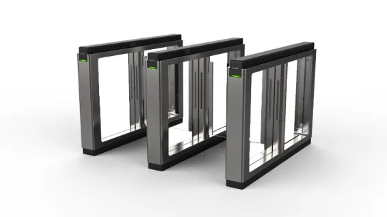 Hikvision - DS-K3B801SX-L/MPg-Dg90/1.2m/USA - Ultra Series Turnstile Left Barrier 900mm 1.2m