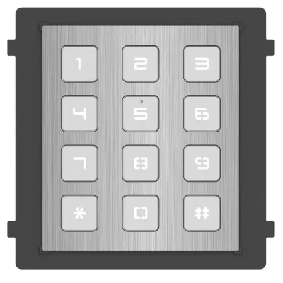 Hikvision - DS-KD-KP/S - Stainless Steel Intercom