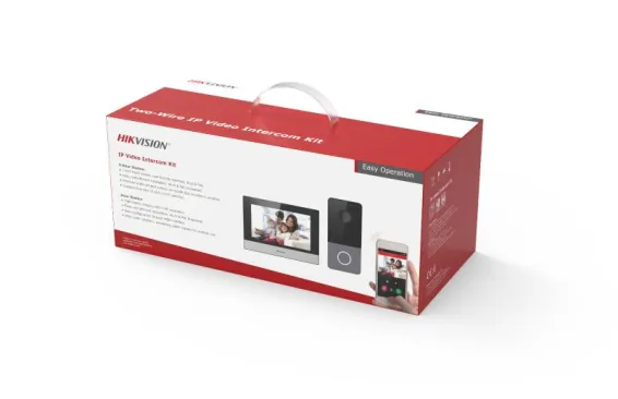 Hikvision - DS-KIS600 - Compact IP Intercom Kit