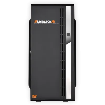 Digital Watchdog - DW-BJAiT64TR - 64TB Blackjack Ai full-size tower servers powered by DW Spectrum IPVMS and IVA