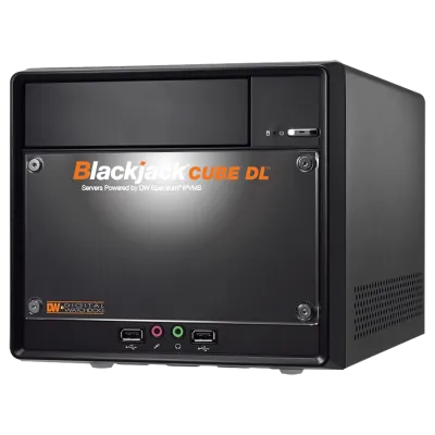 Digital Watchdog - DW-BJCUBE8T-DL - Windows based Blackjack Cube NVR Powered by DW Spectrum IPVMS 8TB HDD