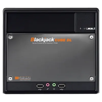 Digital Watchdog - DW-BJCUBE12T-DL - Windows based Blackjack Cube NVR Powered by DW Spectrum IPVMS 12 TB HDD