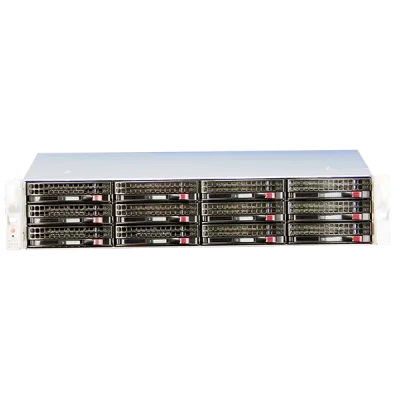 Digital Watchdog - DW-BJER2U80T-LX - Blackjack E-RACK 2U 12-Bay Chassis-70 TB