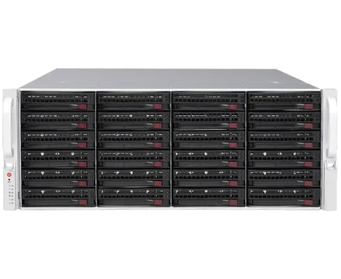 Digital Watchdog - DW-BJER4U240T-LX - Blackjack E-RACK 4U 24-Bay Chassis-230 TB