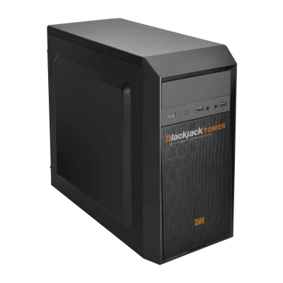 Digital Watchdog - DW-BJMT7124TS - Blackjack Tower Mid-Size Servers with Intel Core i7 Processor, Windows Server OS, 24TB