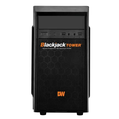 Digital Watchdog - DW-BJMT7112TS - Blackjack Tower Mid-Size Servers with Intel Core i7 Processor, Windows Server OS, 12TB