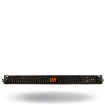 Digital Watchdog - DW-BJP1U60T-LX - Blackjack P-RACK NVRs Powered by DW Spectrum IPVMS, 60 terabyte, 4 Camera Licenses Pre-installed, 360 Mbps of Recording throughput. Standard features include Intel i5 Processor and 16GB Memory, Linux OS o