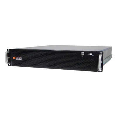 Digital Watchdog - DW-BJP2U60T-LX - Blackjack P-RACK NVRs Powered by DW Spectrum IPVMS, 60 Terabyte, 4 Camera Licenses Pre-installed, 600 Mbps of Recording Throughput Hardware Options Include Intel i7 Processor, Linux OS and 16GB