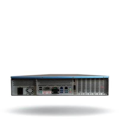 Digital Watchdog - DW-BJPR2U120T-LX - Blackjack P-RACK NVRs Powered by DW Spectrum IPVMS, 100TB Usable RAID Storage, 4 Camera Licenses Intel i7 Processor , Linux OS and 16GB Memory