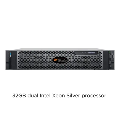 Digital Watchdog - DW-BJRR2P128TLX - 32GB dual Intel Xeon Silver processor 2U rackmount server