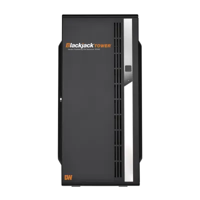 Digital Watchdog - DW-BJT7140TLX - Blackjack tower, Ubuntu Linux OS on SSD, 600Mbps throughput, Intel i7, 16GB RAM, hot-swappable, 40TB storage, UL
