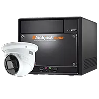 Digital Watchdog - DW-CUFTKIT616 - Blackjack Cube 6TB with 16x fixed lens turret IP cameras kits