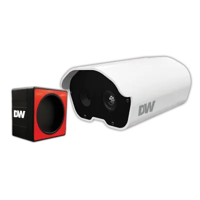 Digital Watchdog - DW-ESTS - Elevated Skin Temperature System, NDAA compliant 2.1MP Dual Image Sensor with thermal detector, 1920x1080p@30fps, 8.13mm Temperature Camera Lens/4MM Visible Camera Lens, USB3.0, Blackbody Temperature Sensor for high accur