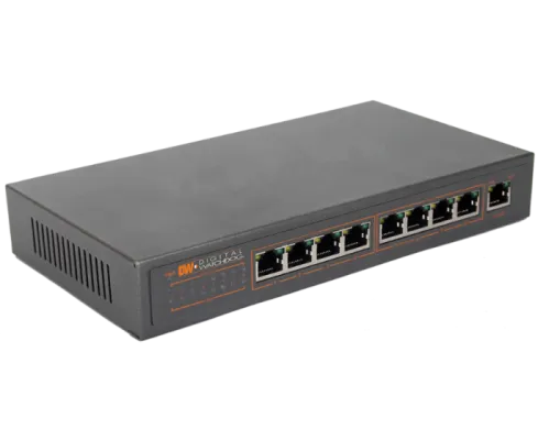 DIGITAL WATCHDOG - DW-POE896M - POE SWITCH - 8 CHANNELS