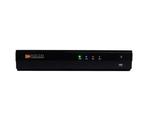 DIGITAL WATCHDOG - DW-VP1212T8P - VMAX IP PLUS 8-CHANNEL POE NVR WITH 4 VIRTUAL CHANNELS