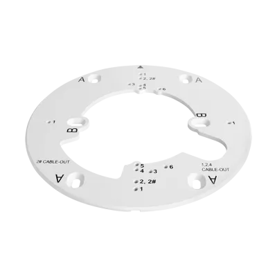 Digital Watchdog - DWC-GPLT-W - Converter plate for electronic gang box - White