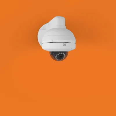 Digital Watchdog - DWC-MF2Wi4TW - MEGApix IVA Flat Indoor/Outdoor Vandal Dome Camera  2.1 Megapixel 4mm Fixed Lens, 50ft Range IR