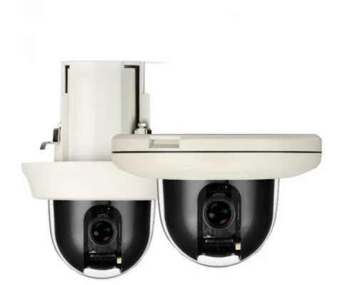 Digital Watchdog - DWC-MPTZ5XFM - MEGApix 2.1MP/1080p Pan, Tilt, Zoom 5x Flush Mount Indoor Dome IP Camera