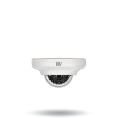Digital Watchdog - DWC-MV74Wi28 - MEGApix 4MP ultra low-profile vandal dome IP camera with 2.8mm, 4.0mm and 6.0mm fixed lenses and IR