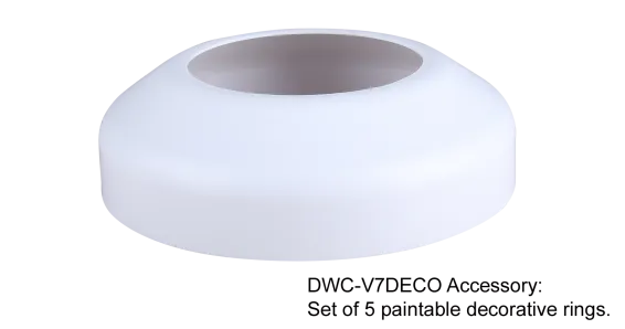 Digital Watchdog - DWC-MV74Wi6 - MEGApix 4MP ultra low-profile vandal dome IP camera with 2.8mm, 4.0mm and 6.0mm fixed lenses and IR