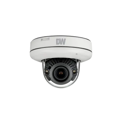 Digital Watchdog - DWC-MV85WiAT - MEGApix 5MP low-profile vandal dome IP camera with 2.7~13.5mm vari-focal p-iris lens with motorized zoom and auto-focus and color in near-total darkness and IR