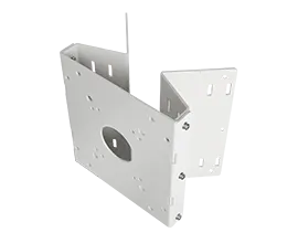 Digital Watchdog - DWC-P336CNMW - Corner and Pole Mount Bracket for White Analog and IP PTZ Cameras - White