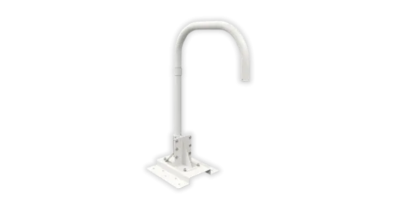 Digital Watchdog - DWC-P336PARAMW - Parapet Mount Bracket for White IP PTZ Cameras - White