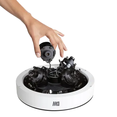 Digital Watchdog - DWC-PVX16W2 - 16MP user-configurable multi-sensor vandal dome IP camera  with 4 x 4.0mm fixed lens modules
