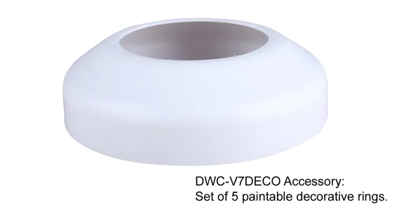 Digital Watchdog - DWC-V7553WTIR - Star-Light 5MP UHDoC Ultra Low-profile Vandal Dome Camera with Fixed Lens and IR