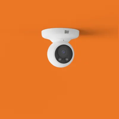 Digital Watchdog - DWC-VA853WTIR - Star-Light Plus 4K UHDoC Vandal Turret Camera with Fixed Lens and IR