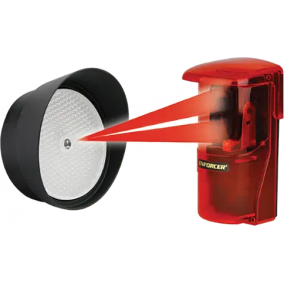 SECO-LARM - E-931-S33PRGQ - Polarized Reflective Photobeam Sensor, Range: Up To 33Ft (10M)