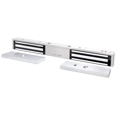 SECO-LARM - E-941DA-600Q - Double-door Electromagnetic Lock with 600-lb (272kg) holding force per door. 12 or 24 VDC operation. UL, CUL listed. Sold in multiples of 2 (price is for 1 pc).