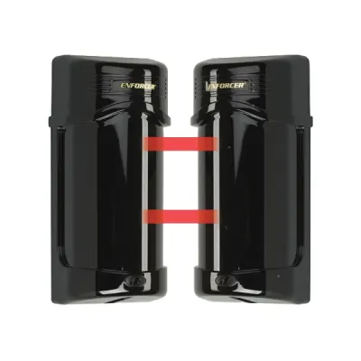 SECO-LARM - E-960-D90Q - Twin Photobeam with Laser Beam Alignment, 90ft Outdoors