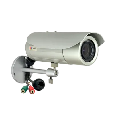 ACTI - E47 - 1.3MP Bullet with D/N, Adaptive IR, Basic WDR, SLLS, Vari-focal lens, f2.8-12mm/F1.4 (HOV:83°-31.1°), H.264, 720p/60fps, DNR, Audio, MicroSDHC/MicroSDXC, PoE, IP68, IK10 (metal casing) , DI/DO