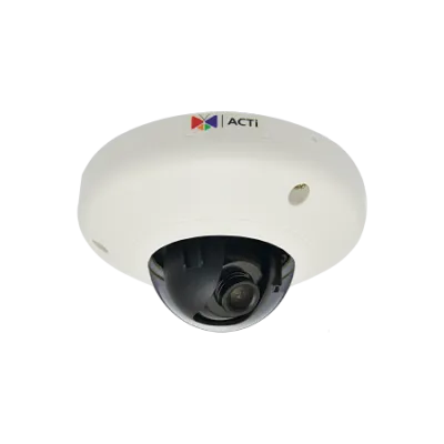 ACTi - E93 - 5MP Indoor Mini Dome with Basic WDR, Fixed lens