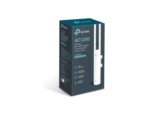 TP-Link - EAP225-OUTDOOR - AC1200 WRLS DUAL BAND GIGABIT WRLS OUTDOOR ACCESS POINT