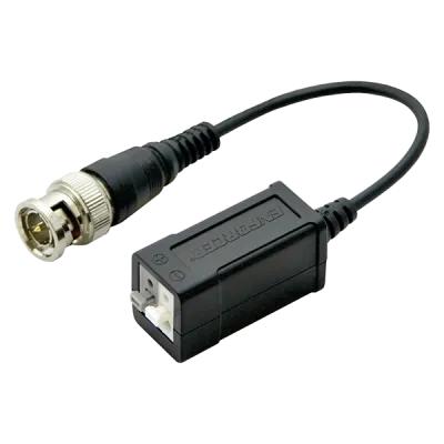 SECO-LARM - EB-P101-20HQ - Passive 4-in-1 HD Video Balun with 6” Pigtail