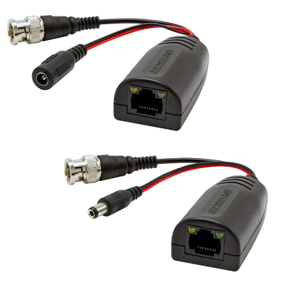SECO-LARM - EB-P101-20PHQ - 4-in-1 HD Video and Power Balun