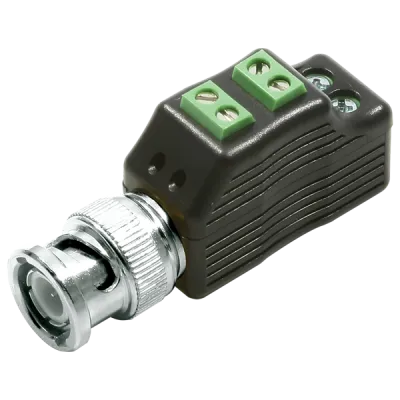 SECO-LARM - EB-P501-02HQ - 4-in-1 HD Video Balun with Pass-Through