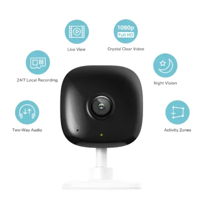 TP-Link - EC60 - KASA SPOT 24/7 RECORDING ACCS 1080P 2.4GHZ