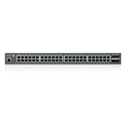 EnGenius - ECS1552 - 48-Port Cloud Managed 1U Rack-Mount 19" Gigabit L2 Switch, 4x10Gb SFP+ Ports