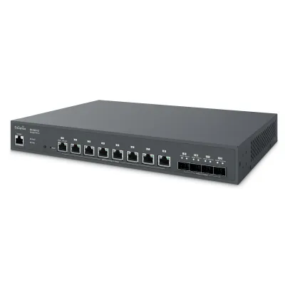 EnGenius - ECS2512 - 8-Port Cloud Managed Multi-Gigabit 1U Rack-Mount 13" 2.5G Switch, 4x10GE SFP+ Uplink Ports
