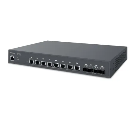EnGenius - ECS5512 - 10 Gigabit 8-port layer 2+ switch comes with 4 10G uplink ports