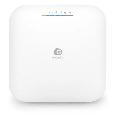 EnGenius - ECW220S - Wi-Fi 6 (802.11ax, 2x2:2), Cloud Managed Ceiling-mount Security AP with EnGenius AirGuard